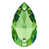 Varrható csepp alakú kő méret: 18x11mm - PERIDOT (214)